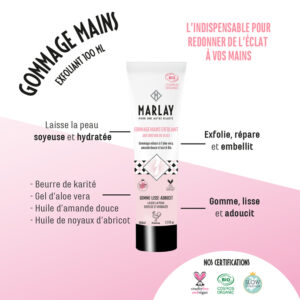 Gommage Mains Exfoliant 100 ml - Certifié Bio – Image 4