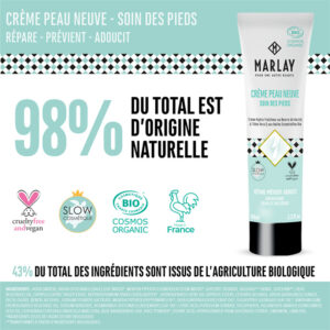 Crème Peau Neuve - Pieds secs 100 ml - Certifiée Bio – Image 6