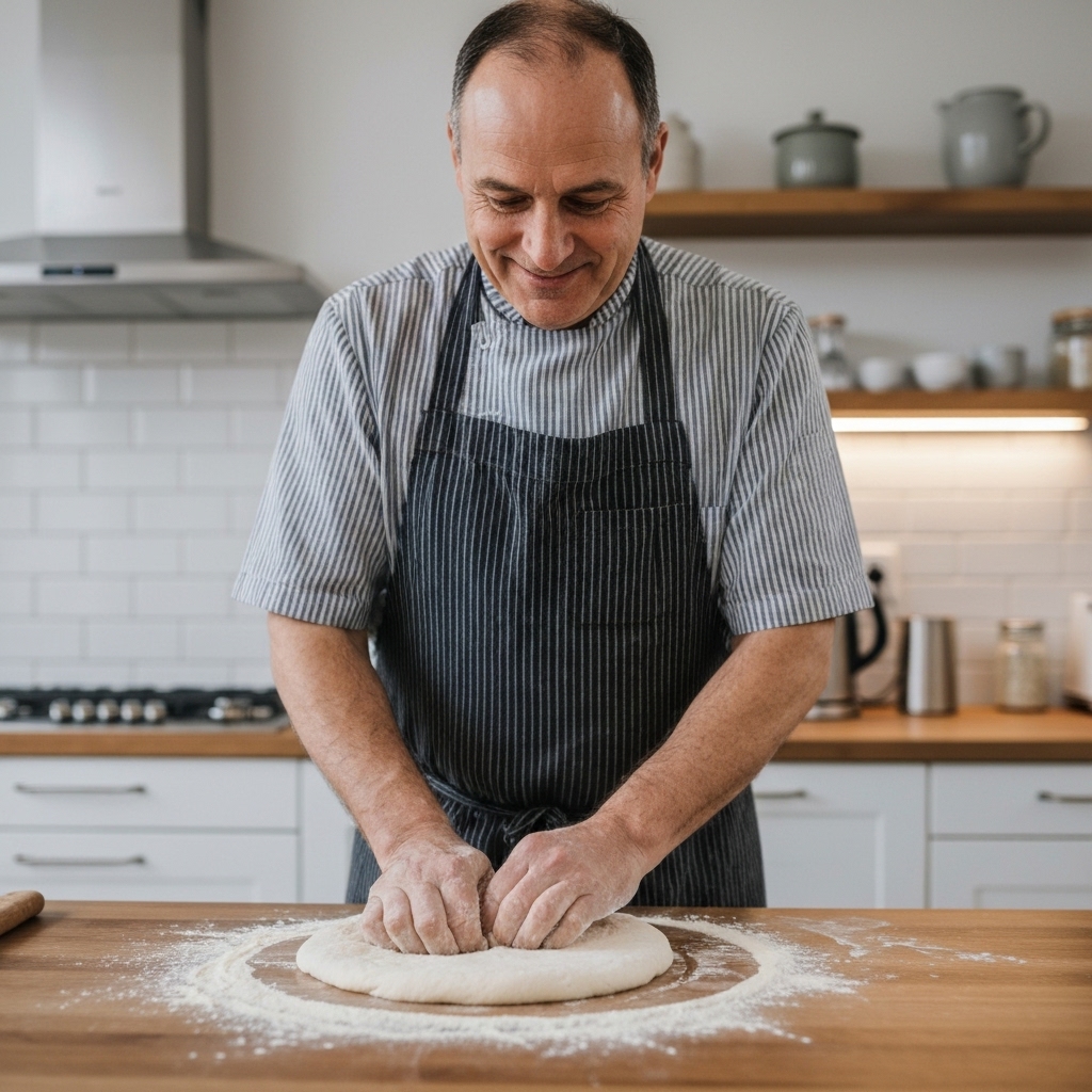 Close up of applying rich organic hand cream on dry skin hands texture visible